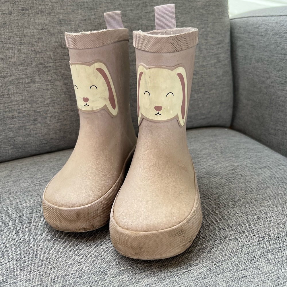 ☀️2/10$☀️ Cute Rabbit Girl Rain Boots